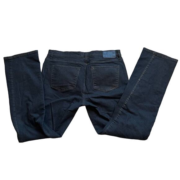 Lauren Jeans Co by Ralph Lauren Jeans Women's Size 10 Black with Gold Dust - Picture 2 of 11